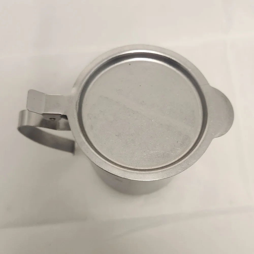 3 1/2” Vintage Stainless Steel Creamer/Syrup Pitcher - Picture 6 of 10